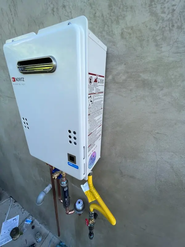 Tankless water heater installation for Lyle homes